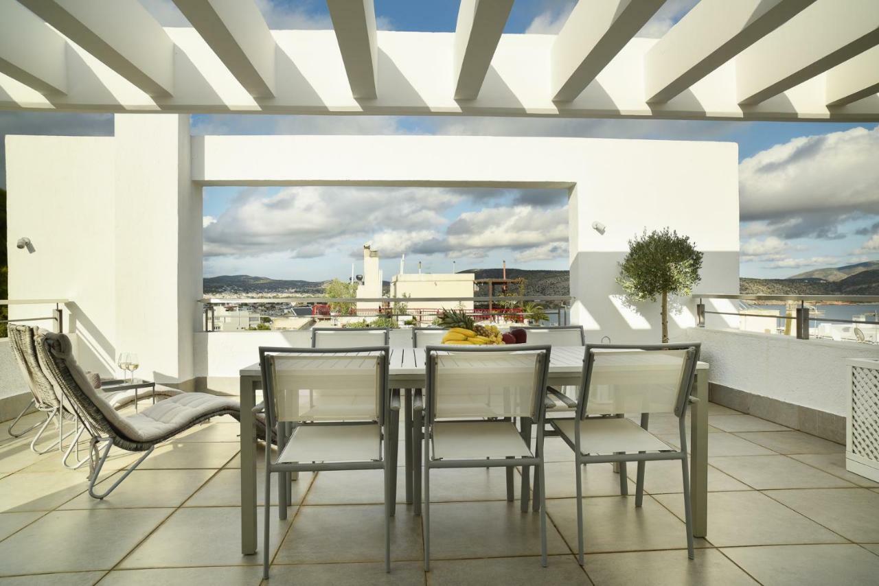The Coolest Loft And Terrace-varkiza Sea View * Varkiza